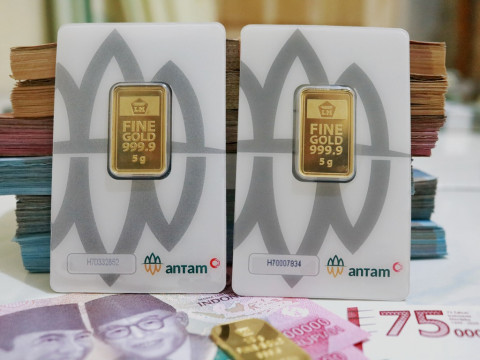 Perusahaan Antam, termasuk ke daftar saham idx30